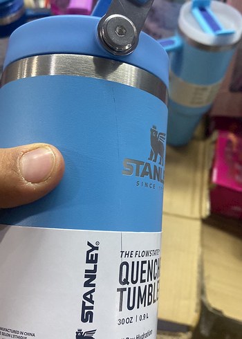 Renkli Stanley Çocuk Termos Şişesi Pembe - Görsel 3