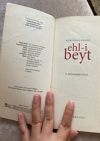  Beden Renk Kurtuluş Gemisi - İehl-i Beyt Kitabı
