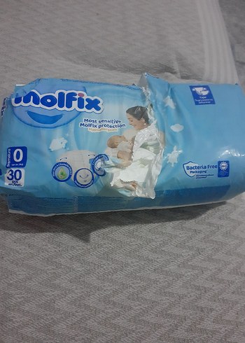 Molfix 0 Numara Bebek Bezi 30'lu