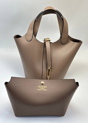 Turuncu Deri Kadın Çanta Tokalı - Görsel 17