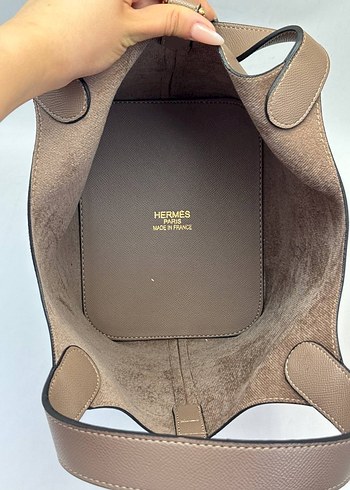 Turuncu Deri Kadın Çanta Tokalı - Görsel 18