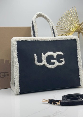 Kahverengi Kürklü UGG Süet Kadın Çanta - Görsel 6