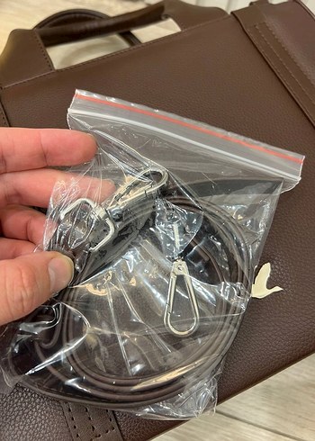 Klasik Modern Kahverengi Deri Kadın Çanta - Görsel 10