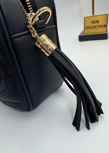 Beyaz Deri Kadın Çapraz Çanta Püsküllü - Görsel 13