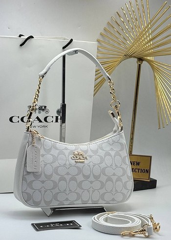 Zincir Detaylı Kahverengi Deri Kadın Çanta - Görsel 3