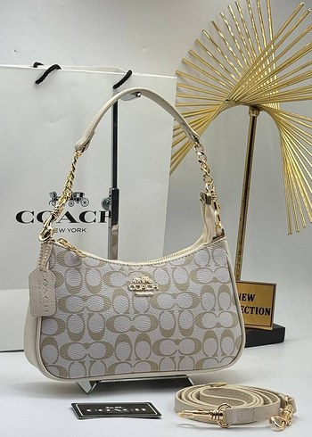 Zincir Detaylı Kahverengi Deri Kadın Çanta - Görsel 5