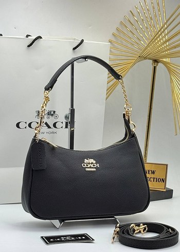 Zincir Detaylı Kahverengi Deri Kadın Çanta - Görsel 4