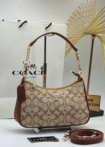 Zincir Detaylı Kahverengi Deri Kadın Çanta - Görsel 11