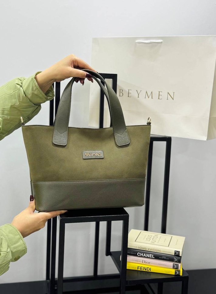 Beymen Siyah Süet Kadın Günlük Çanta - Görsel 5