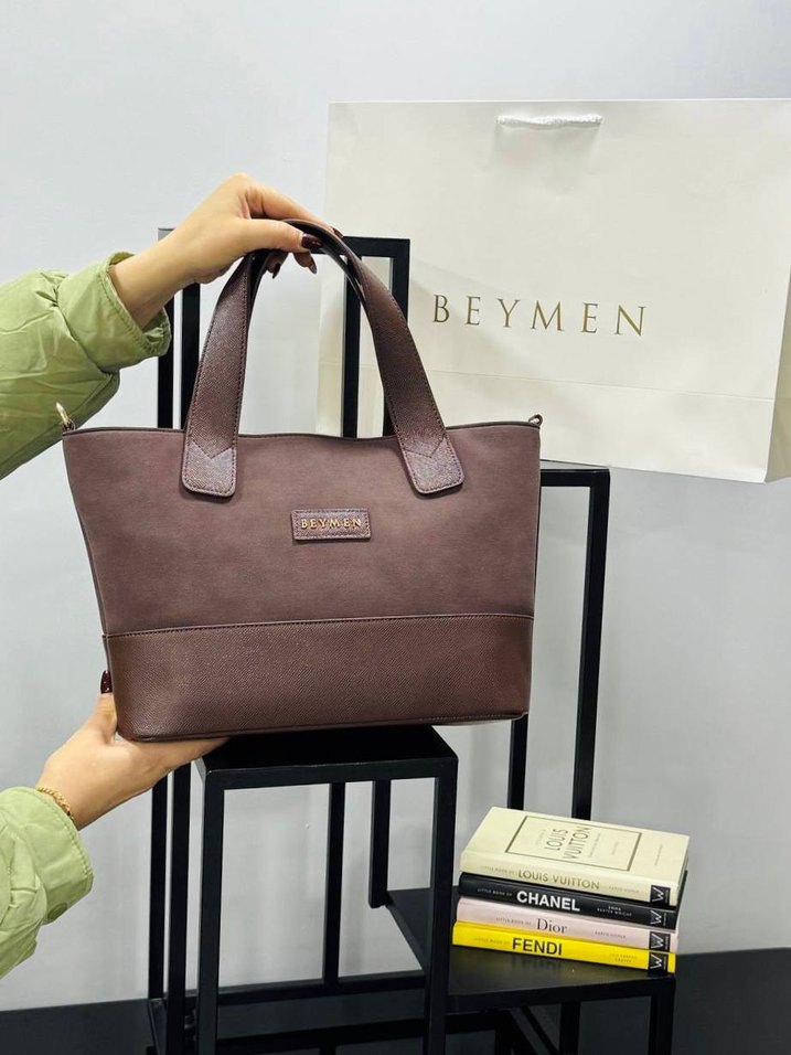 Beymen Siyah Süet Kadın Günlük Çanta - Görsel 4