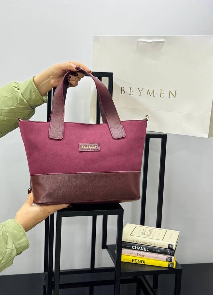 Beymen Siyah Süet Kadın Günlük Çanta - Görsel 2