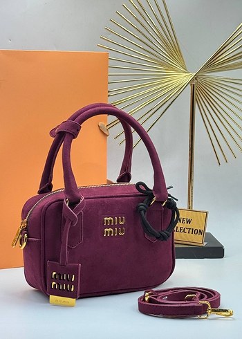 Miu Miu Beyaz Deri Püsküllü Kadın Çanta - Görsel 5