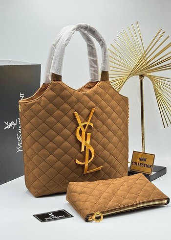 Kahverengi Deri Kadın Çanta - Modern Klasik - Görsel 8