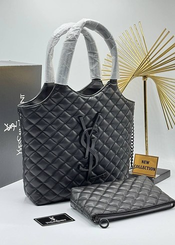 Kahverengi Deri Kadın Çanta - Modern Klasik - Görsel 5