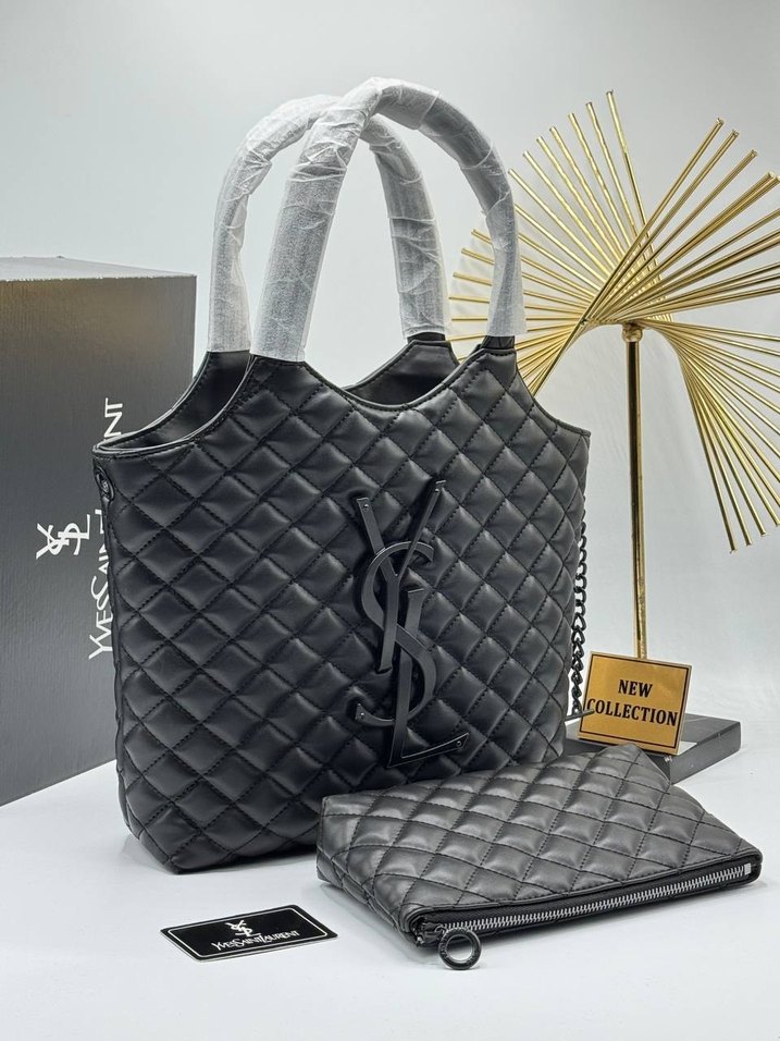 Kahverengi Deri Kadın Çanta - Modern Klasik - Görsel 5