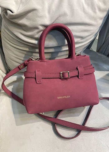 Siyah Deri Kadın Çanta Tokalı - Görsel 9