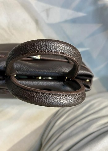 Siyah Deri Kadın Çanta Tokalı - Görsel 17