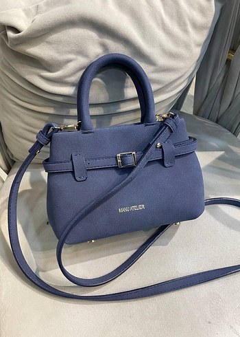 Siyah Deri Kadın Çanta Tokalı - Görsel 10