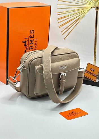 Hermès Siyah Baskılı Erkek Omuz Çantası - Görsel 2