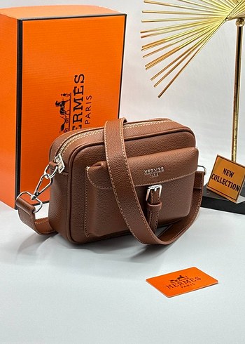 Hermès Siyah Baskılı Erkek Omuz Çantası - Görsel 3