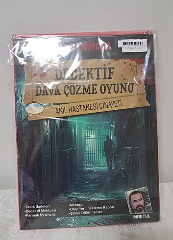 Dedektif dava çözme oyunu 