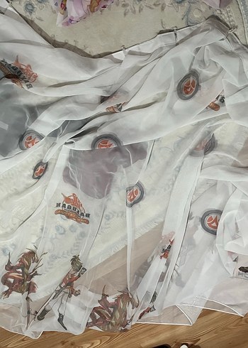 Çocuklar için Baskılı Çok Renkli Battaniye - Görsel 3