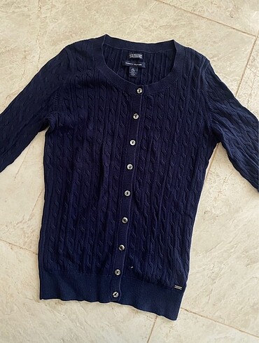 xs Beden lacivert Renk Tommy hırka