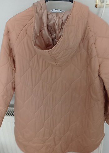 Bej Düğmeli Midi Kadın Ceket - Görsel 2