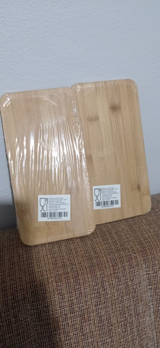 Bej Parlak Ahşap Görünümlü Saklama Kabı - Görsel 2