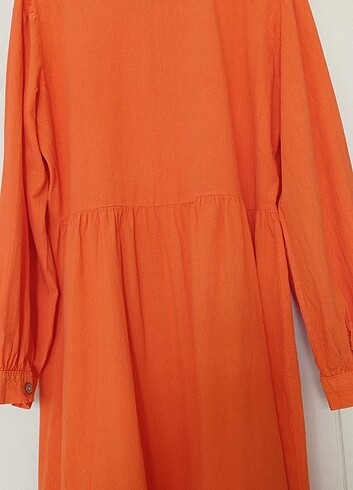 Keten elbise - Görsel 3