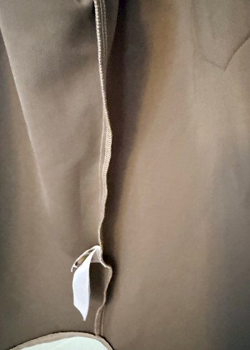 Bej Süet Düğmeli ceket - Görsel 3