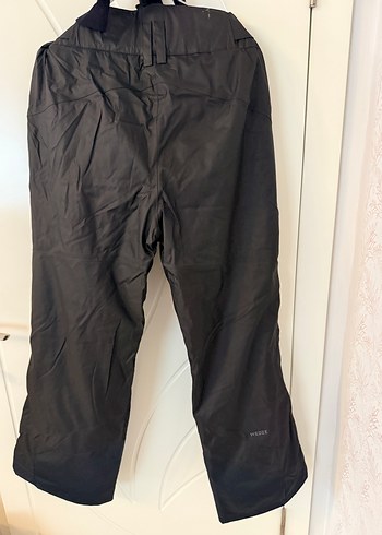 Erkek Siyah Kayak Pantolonu, Kemerli, Rahat Kesim - Görsel 9