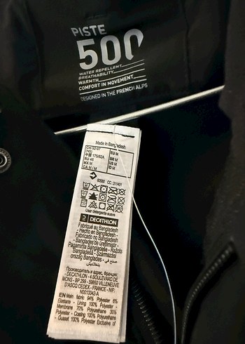 Siyah Erkek Kayak Pantolonu, Bel Kemerli, Rahat Kesim - Görsel 5