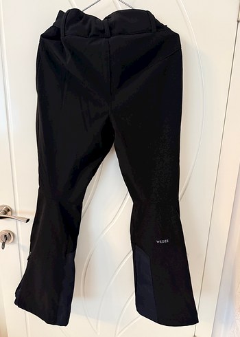 Siyah Erkek Kayak Pantolonu, Bel Kemerli, Rahat Kesim - Görsel 3