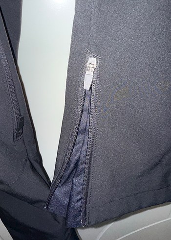 Siyah Erkek Kayak Pantolonu, Bel Kemerli, Rahat Kesim - Görsel 6