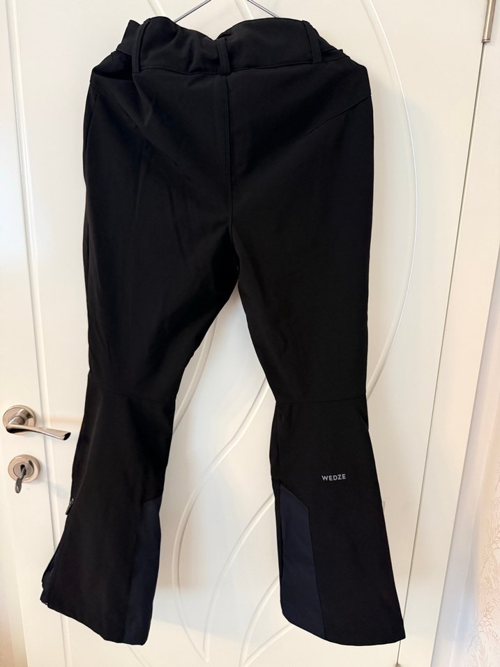 Siyah Erkek Kayak Pantolonu, Bel Kemerli, Rahat Kesim - Görsel 3