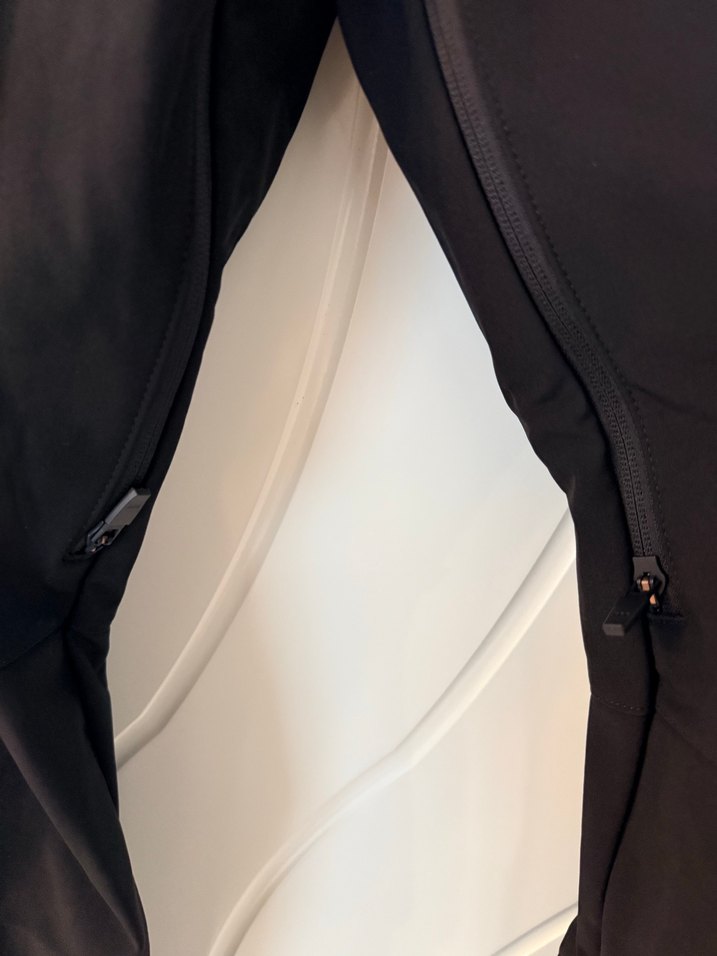 Siyah Erkek Kayak Pantolonu, Bel Kemerli, Rahat Kesim - Görsel 2