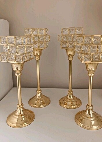Linens Gold Şamdan 