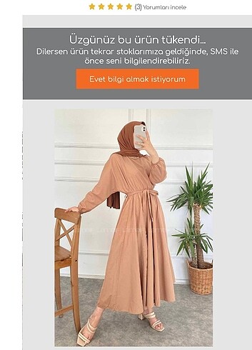 universal Beden Mevlana elbise