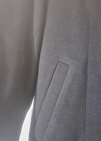 Siyah Kürklü Yaka Detaylı Kaban - Görsel 7