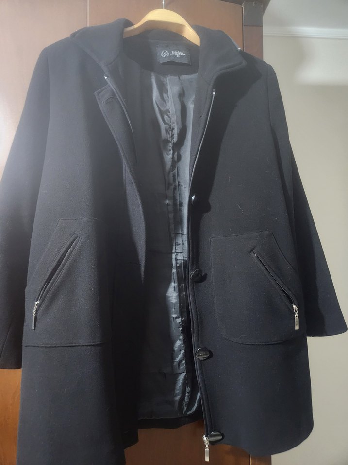 Siyah kısa kaşe Kaban - Görsel 2