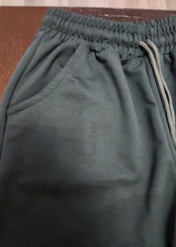 Haki yeşil kadın eşofman alti - Görsel 3