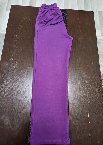 Kadın Mor Rahat Kesim Eşofman Altı - Görsel 8