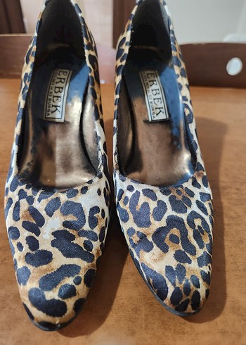 Leopar Desenli 37 Stiletto - Görsel 2
