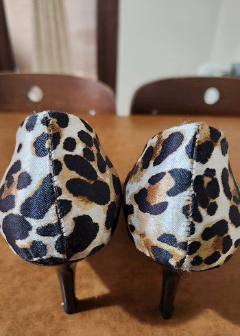 Leopar Desenli 37 Stiletto - Görsel 7