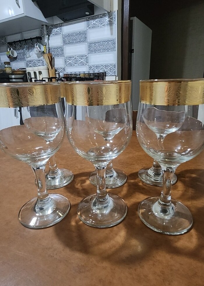 Altın kaplama kadeh - Görsel 2