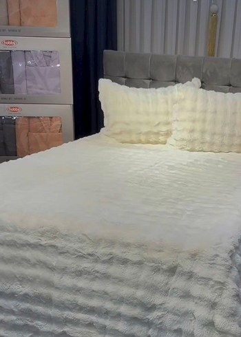 Merinos daimond tavsan tüyü yatak örtüsü