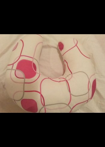 Pembe Desenli Emzirme ve Hamile Yastığı - Görsel 3