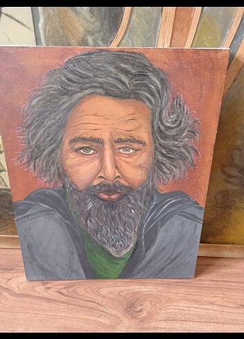 Beden Akrilik boya Tablosu.50/40