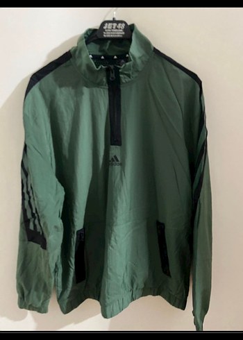 Yeşil Bel Detaylı Erkek Yağmurluk - Görsel 2